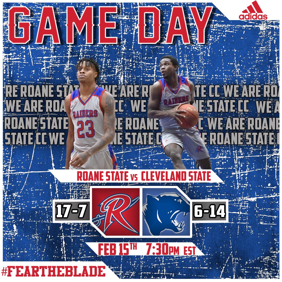 RSCCBasketball's tweet photo. GAME DAY💪 📍Cleveland, TN ⏱7:30pm est 🎥 https://t.co/RiZUyQdoD4 #FEARTHEBLADE🏀⚔️ https://t.co/d2HZVhfDw5