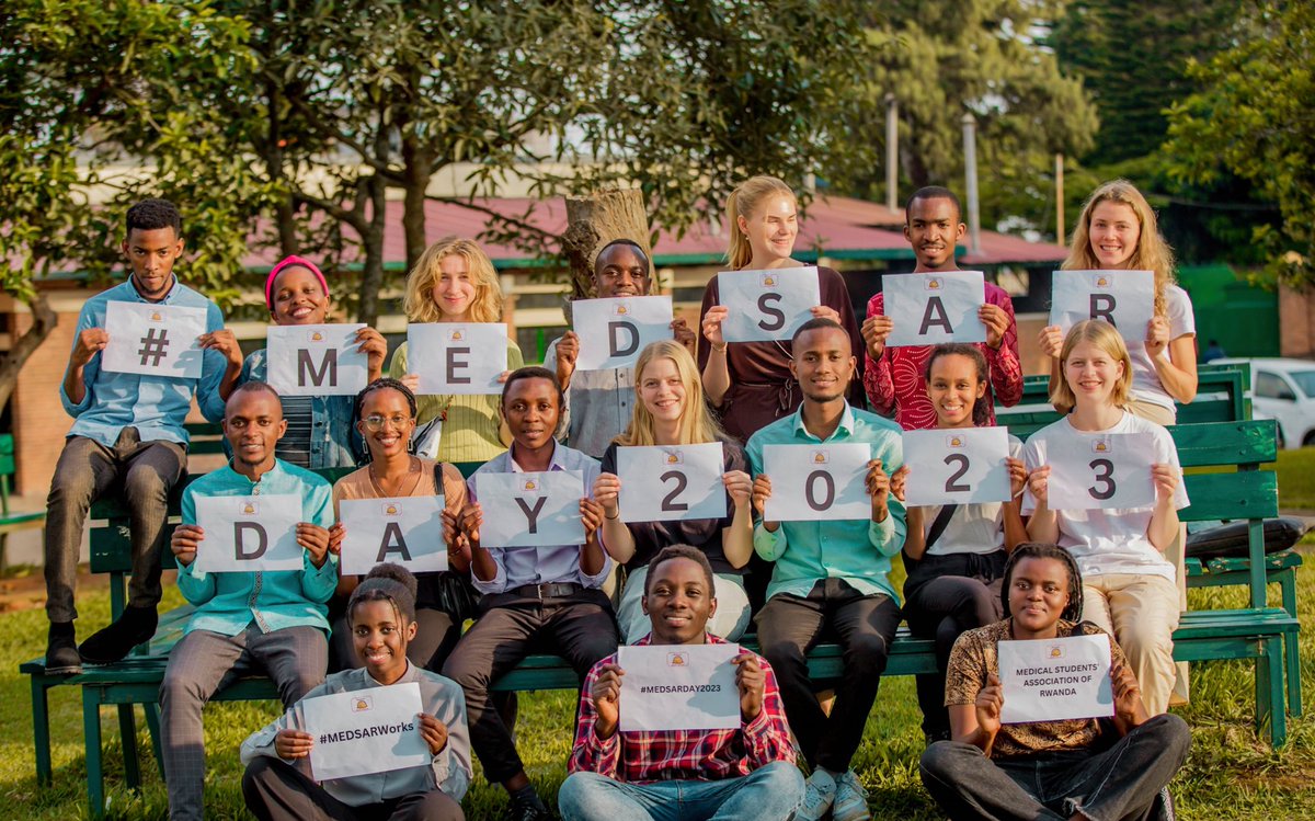 We are future medical doctors of Rwanda, we are very proud to serve Rwandan community in healthcare delivery and diseases prevention. Join us in March 2023 to contribue in shaping and empowering future healthcare providers of Rwanda.

📍Kigali, 18/03/2023
#MEDSARDay2023