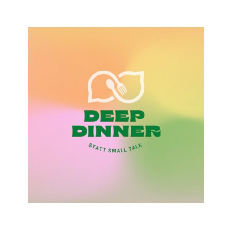 Lust auf einen Abend mit guten Gesprächen und gutem Essen? 🍽️

Dann ist vielleicht das Deep Dinner am Montag, 6. März, etwas für dich. Rund 12 Menschen werden im Effinger verschiedene Gesprächs-Formate ausprobieren: knackige Quick Questions zu zweit, fre… instagr.am/p/CosAnYYKStQ/