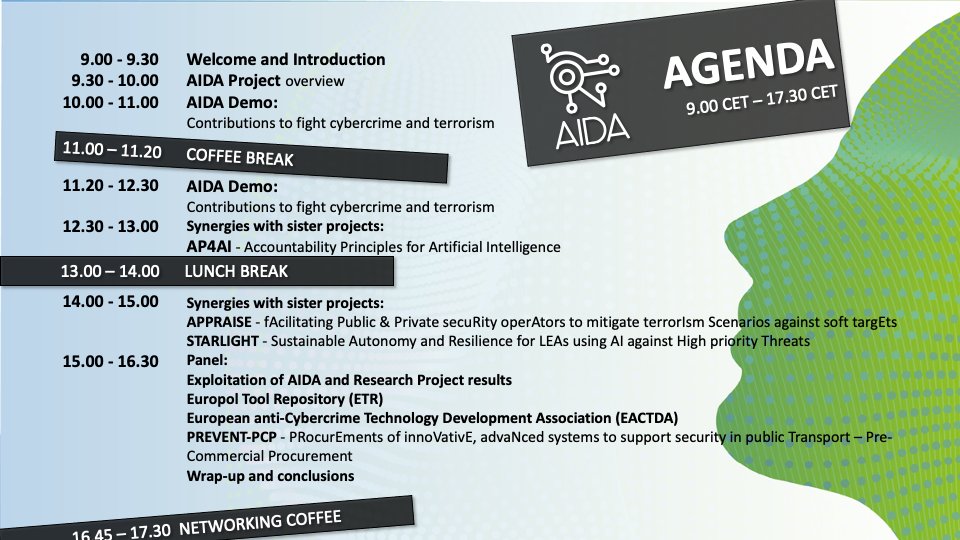 AIDA project tweet media