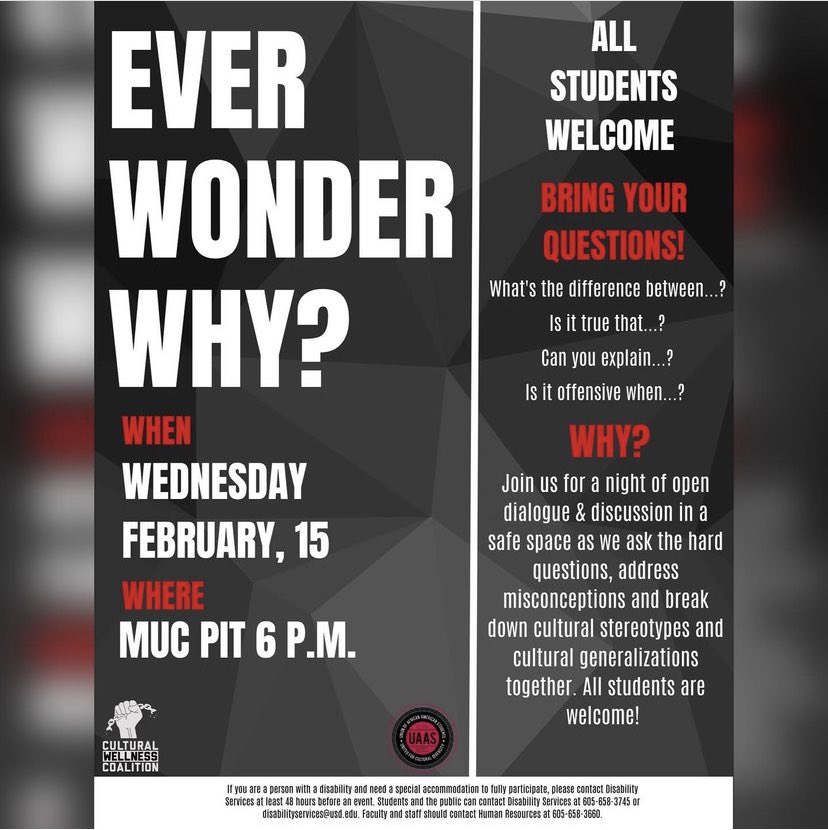 Ever Wonder Why is hosting a unique Q&amp;A forum for students to ask deep and maybe uncomfortable questions they have about different communities on campus. The event will allow students to ask questions in a safe space that break down and push past initial barriers of communication
