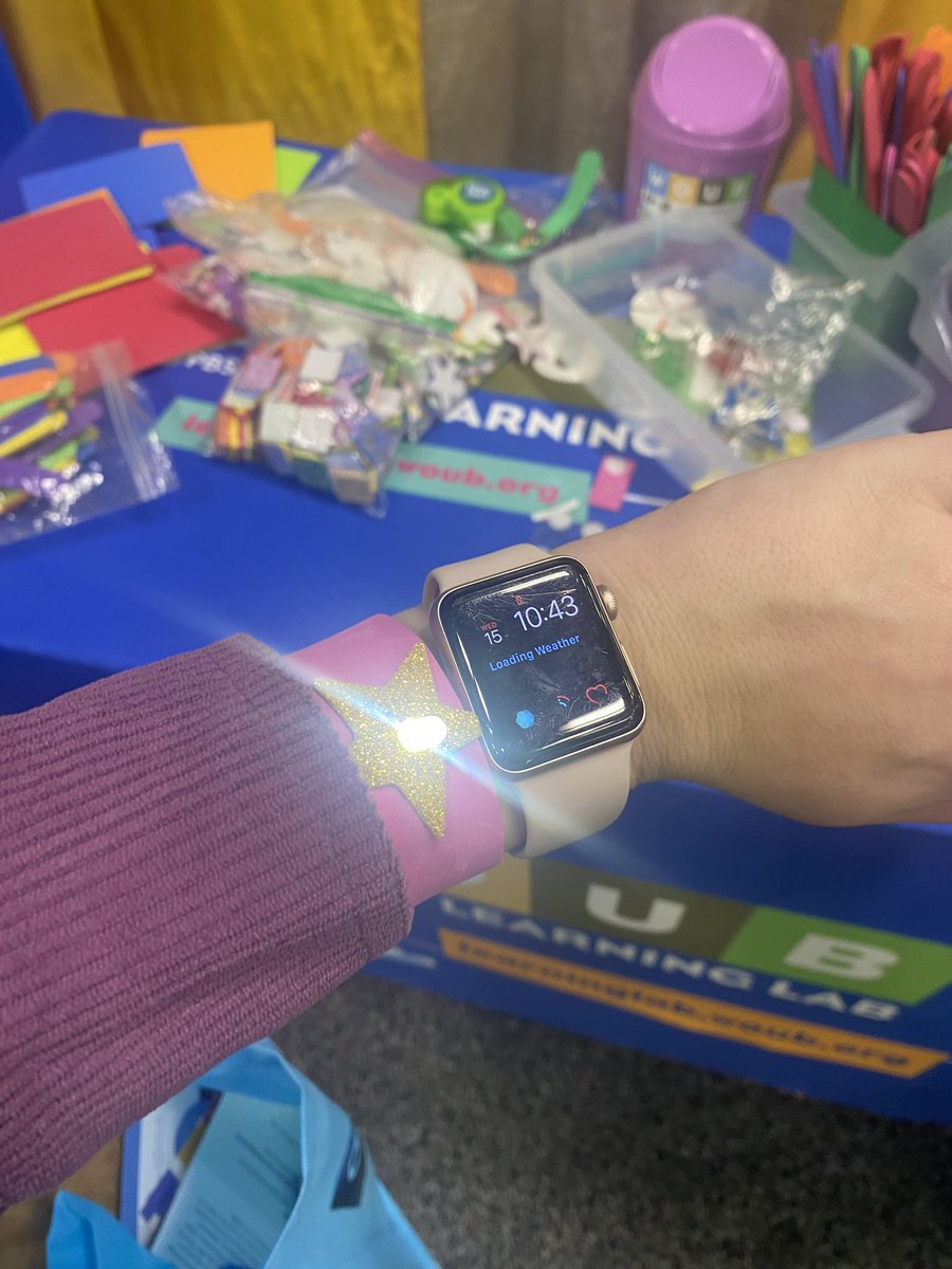 saminfirstgrade's tweet photo. Made some LED bracelets and learned about electricity with PBS’s learning lab! 

#OETC23 #oetchcsd23 #oetchcsd https://t.co/UFYPgt4udF