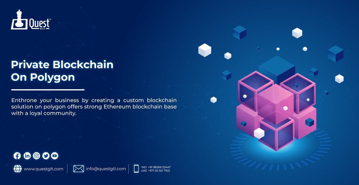 QuestGlt's tweet photo. To learn more visit https://t.co/sBgu330Srr
#nft #blockhain #privateblockchain #blockchaindevelopment #blokchaintechnology #polygon #polygonnetwork #polygonnft #blockchaindeveloper #quest #questglt https://t.co/QCMG4L8KkH