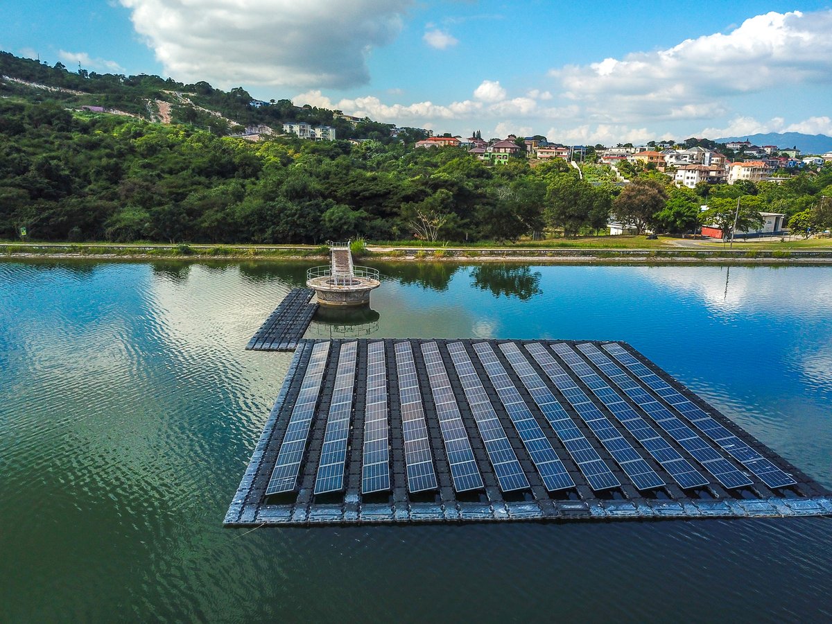 Photo by Reaine Brissett of Jamaica
Winner of the CEM 2022 Regional Photography Competition
Category: ages 25 - 39

#CARICOM #energy #energytransition #sustainableenergy #renewablesenergy #floatingsolar #solarenergy