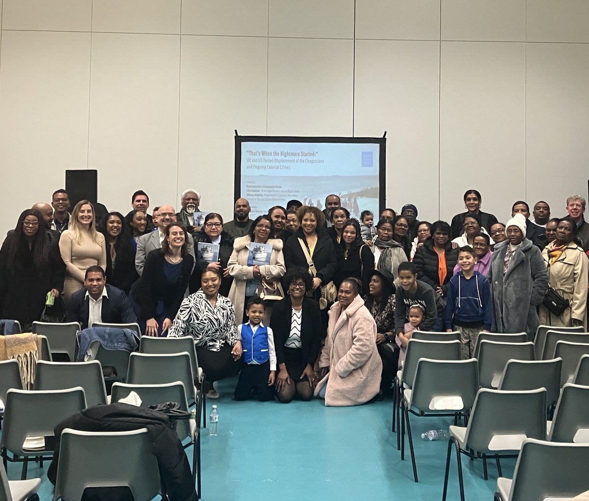 ChagossianVoic2's tweet photo. It was a pleasure to welcome @hrw team to Crawley for the pre-launch event for the Chagossian community.  We welcome the report and thank them for their hard work and friendship and the recognition of Chagossian indigineity. https://t.co/hhfH7C7TqK