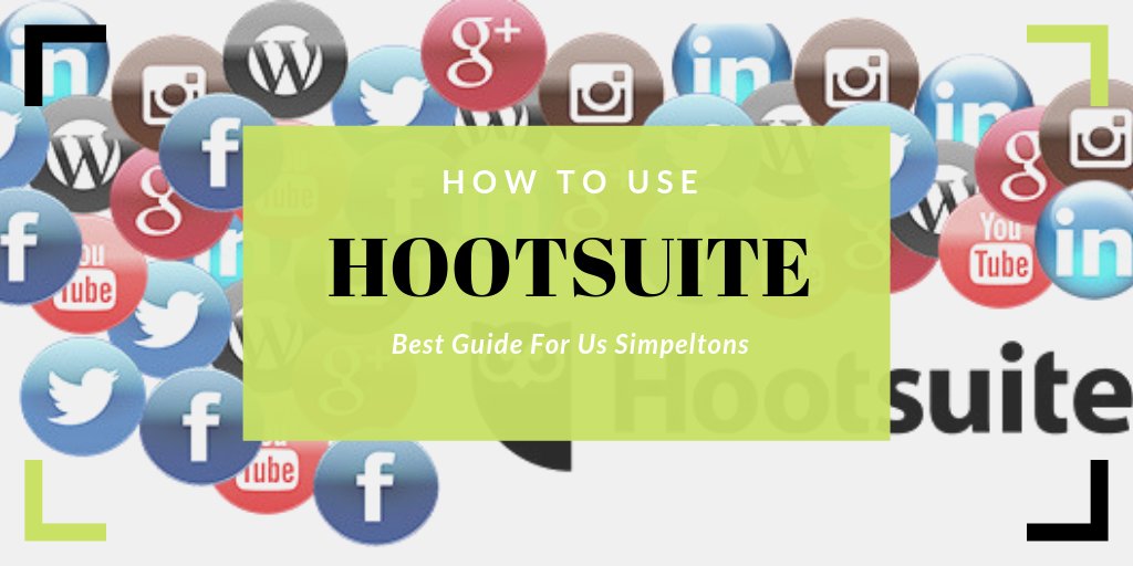 How To Use #Hootsuite? A Guide For Us Simpeltons

profiletree.com/how-to-use-hoo…

#SocialAnalytics #TargetedMessaging #SocialNetwork #TeamPlan