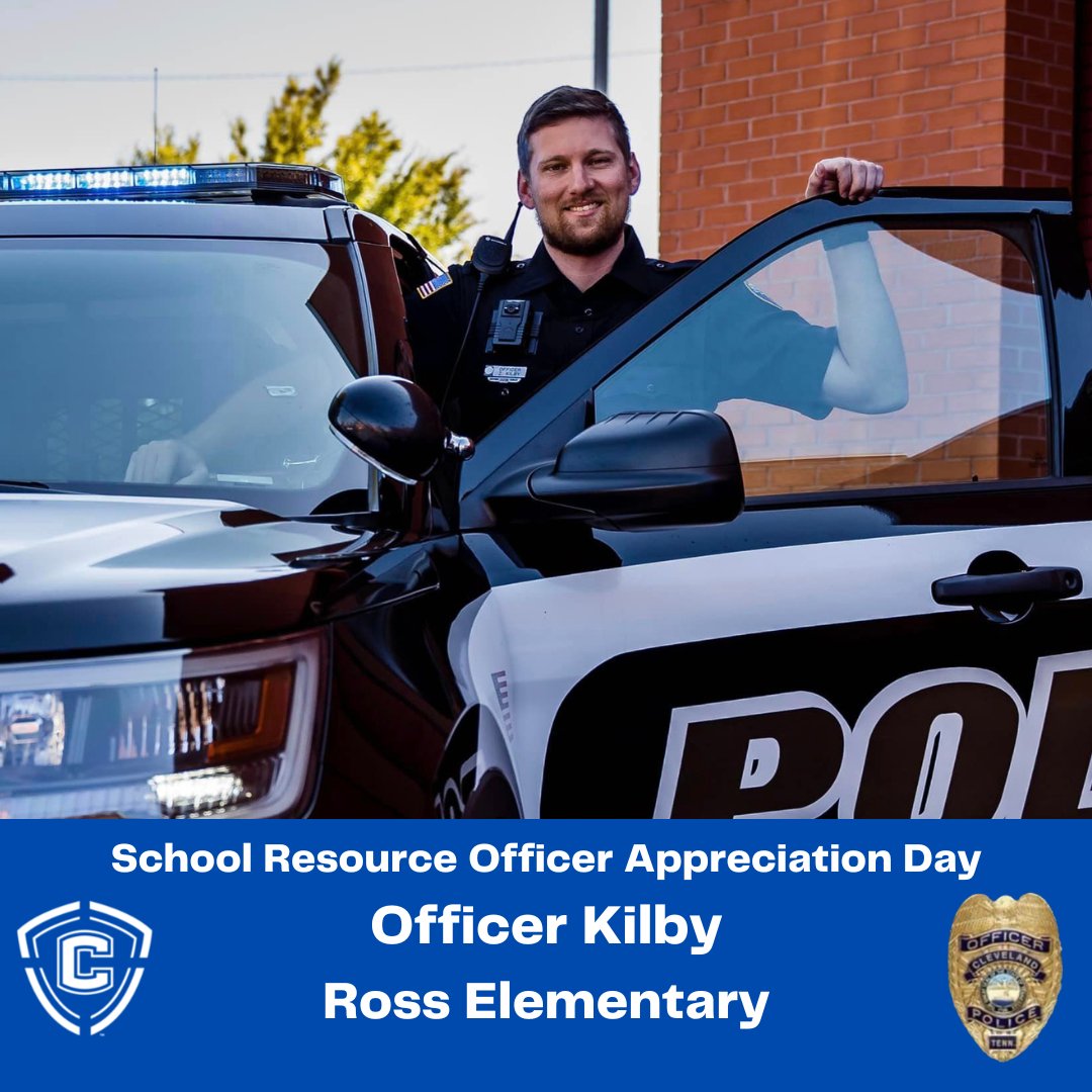 clevecityschool's tweet image. Today is National School Resource Officer Appreciation Day! We would like to recognize the positive impact #SROs have on our students and staff in Cleveland City Schools! Thank you for keeping our schools safe 💙