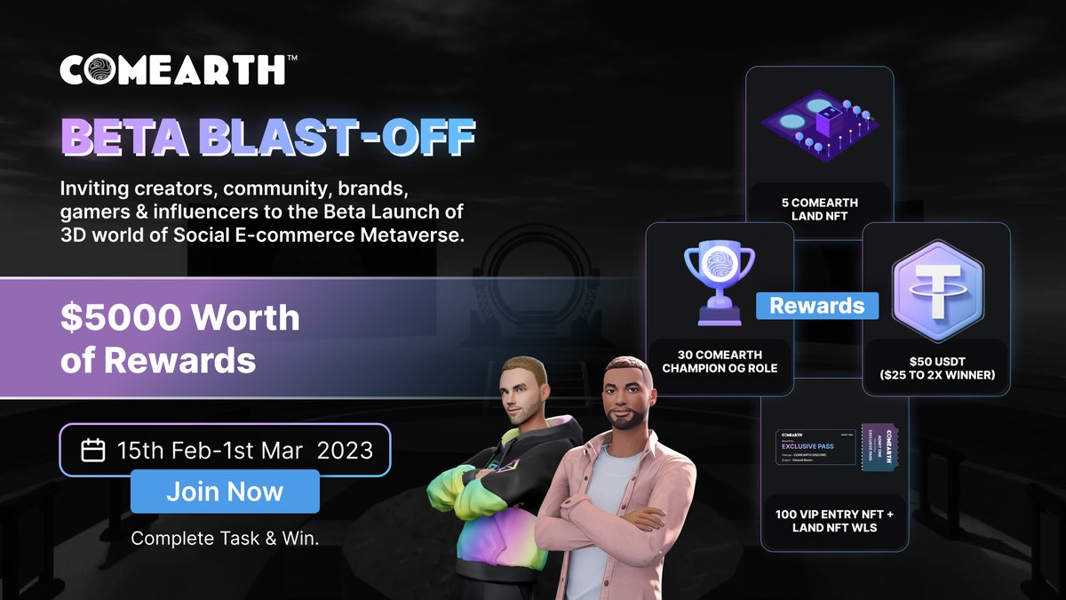 Comearth | Closed Beta Live tweet media