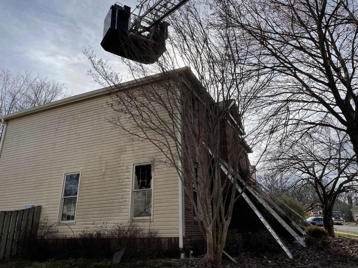 Fairfax County Fire/Rescue on Twitter "UPDATE house fire in the 6800