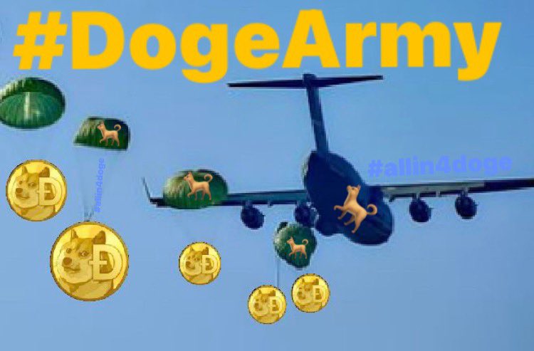 Allin4DOGE's tweet photo. @dogeversal #dogearmy #dogecoin #doge #allin4doge ๐๐๐โผ๏ธ https://t.co/vsfX49Ooaf