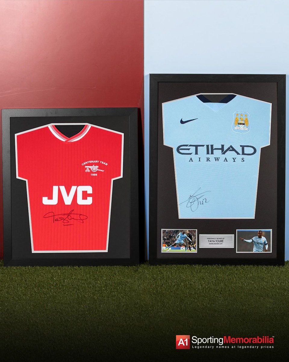 We are too excited for tonight’s top of the table clash! . Tell us your score predictions in the comments below. . . . #A1SportingMemorabilia #BlueMoon #MCFC #EPL #Arsenal #ArsvMC #ManCity #PremierLeague