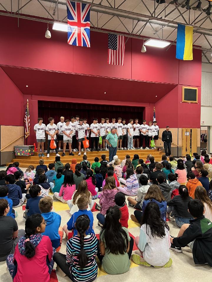 Brooke(Bailey)Elarms (@missbaileyrrisd) on Twitter photo Thank you to the RRHS baseball team for meeting with our 4th graders this morning. What a great group of leaders. They were incredibly mature and positive interacting with out students. <a href="/mattgroff12/">Matt Groff</a> <a href="/CarlaAmacher/">Dr. Carla Amacher</a> <a href="/RoundRockISD/">Round Rock ISD</a> Thank you to the RRHS baseball team for meeting with our 4th graders this morning. What a great group of leaders. They were incredibly mature and positive interacting with out students. <a href="/mattgroff12/">Matt Groff</a> <a href="/CarlaAmacher/">Dr. Carla Amacher</a> <a href="/RoundRockISD/">Round Rock ISD</a>