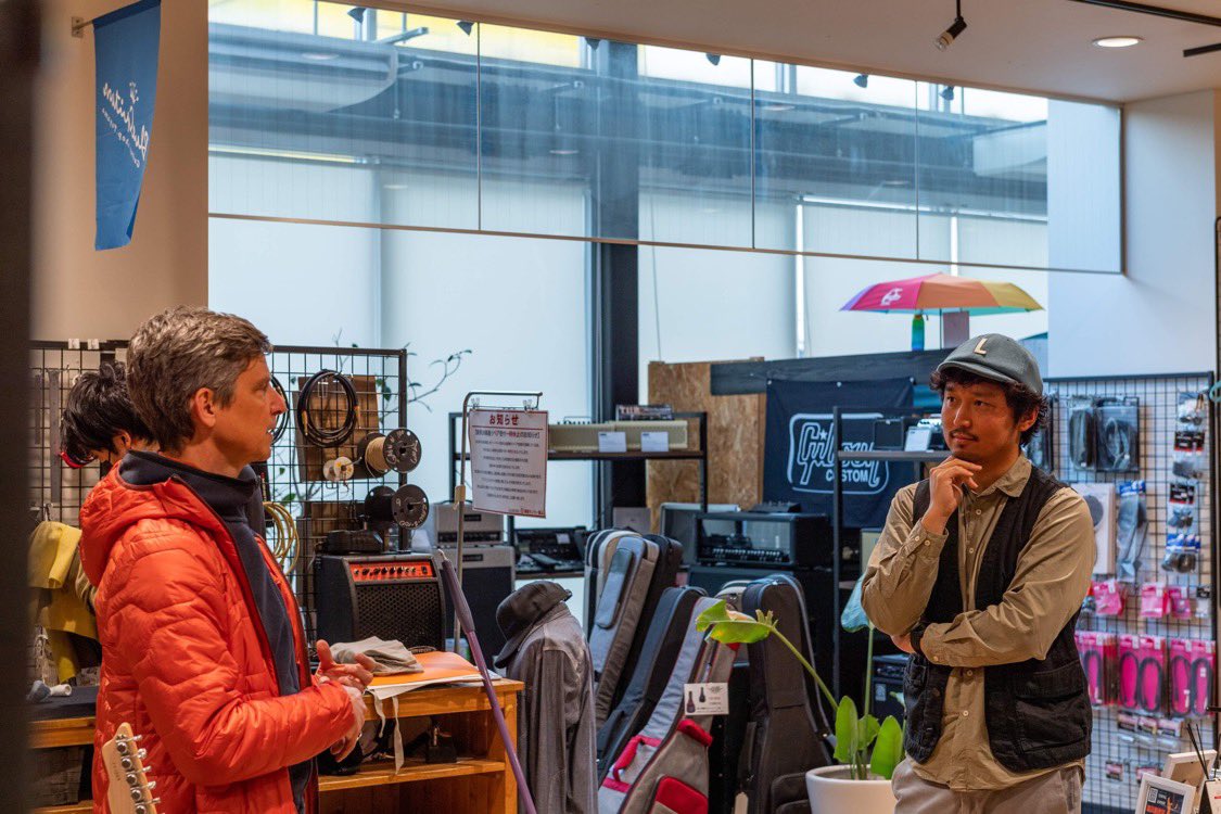 .strandberg* Guitars Japan on Twitter "富山のBlue Guitarsさんにて ️北陸の方お待たせ致し