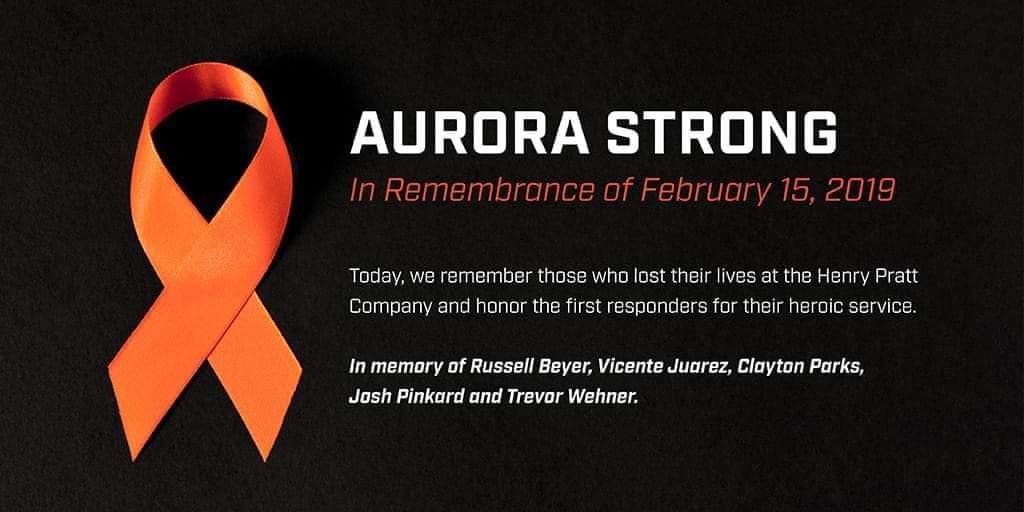 #AuroraStrong 
Today,  we remember the lives tragically lost at Henry Pratt, and we also thank @AuroraPoliceIL officers for their heroism 💙
@CityofAuroraIL
@DowntownAurora
#AuroraRemembers #AuroraForeverStrong  #aurorapolicedepartment #AuroraIL   #realtorbasia #KWExperience