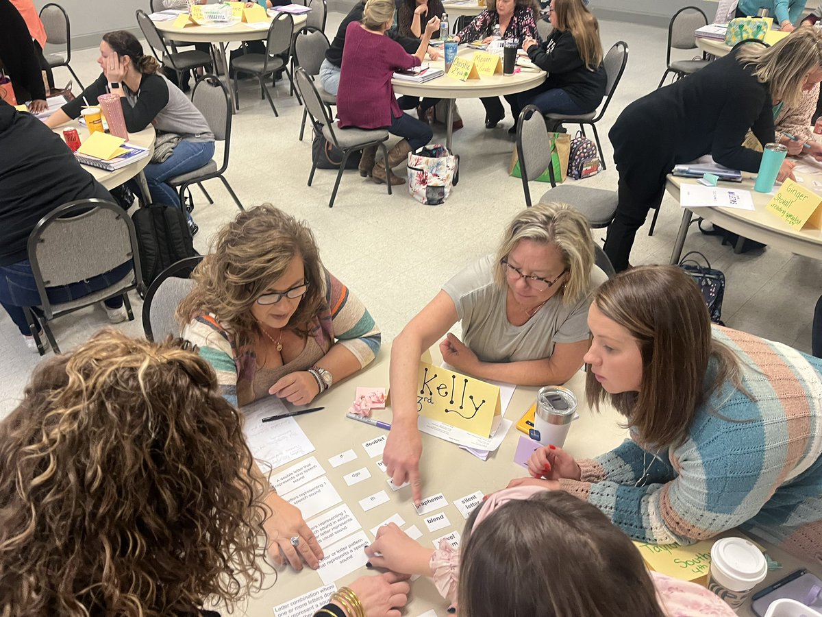 DCS teachers enjoy spending the day learning about teaching foundational skills through LETRS <a href="/DeanaColey/">Deana Coley</a> <a href="/dcsnc/">@DCSNC</a> <a href="/emilylipe66/">Emily Lipe, Ed.D.</a>