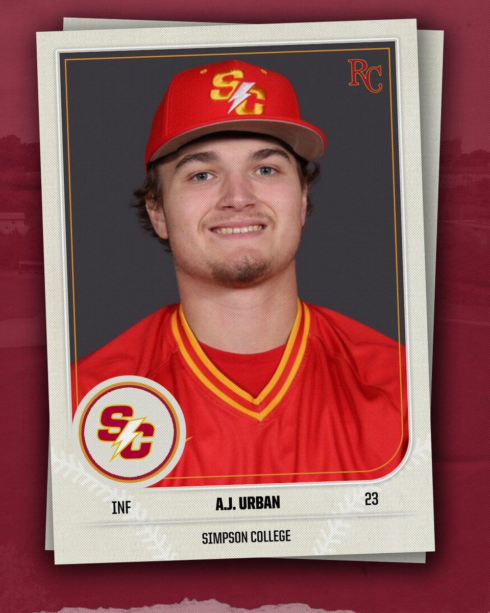 ▶ A.J. Urban (<a href="/aj_urban6/">Aj Urban</a>)
🎓 2021
⚾ Simpson College
