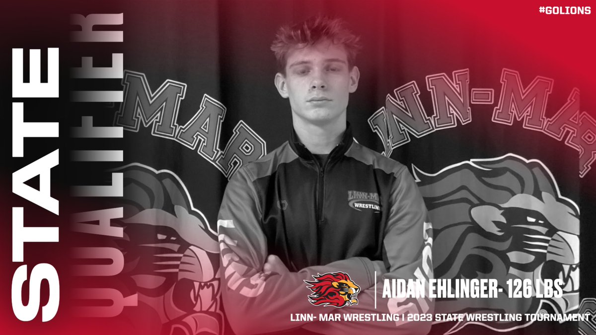 LMHS_Athletics's tweet photo. Here are your 106, 113, 120, and 126 lbs 2023 State Wrestling Tournament Qualifiers! We are Linn- Mar! #GoLions #NeverSatisfied🦁 @Linnmarwreslin https://t.co/LQaEeQRtDJ