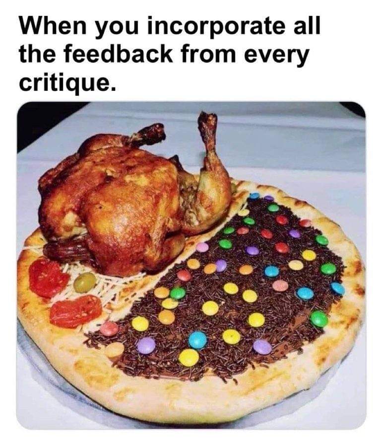 Crit groups can be SO helpful, but you need to know how to process the feedback! 🤣

#writers #WritingCommunity