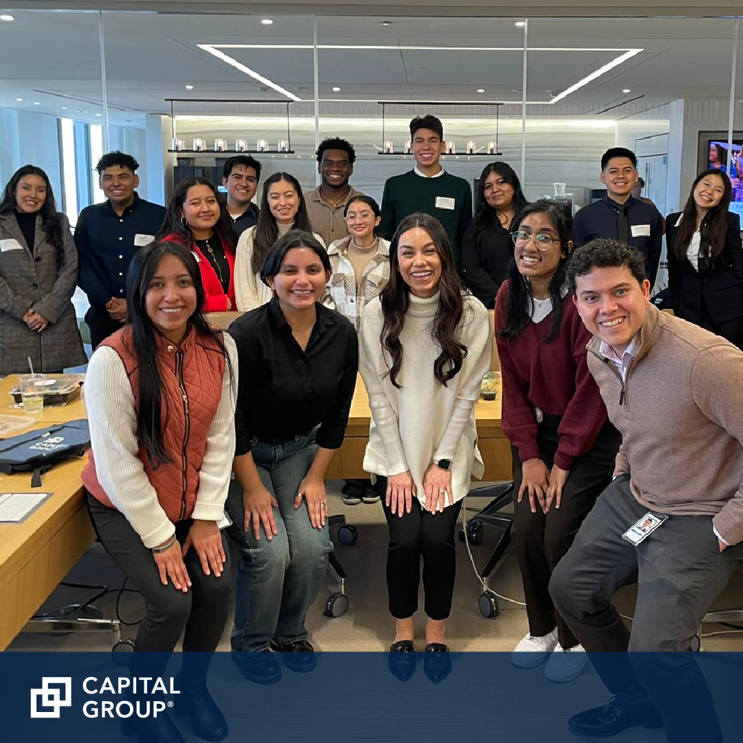 Capital Group (@CapitalGroup) on Twitter photo 2023-02-15 16:10:01 In December, Capital Group’s #CampusRecruitingTeam hosted an event at our LA offices in partnership with #CollegeMatchLA. A group of first-generation scholars joined associates for a fun day of learning and networking. In December, Capital Group’s #CampusRecruitingTeam hosted an event at our LA offices in partnership with #CollegeMatchLA. A group of first-generation scholars joined associates for a fun day of learning and networking.