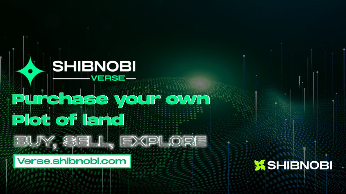 SHIBNOBI on Twitter a virtual real estate tycoon with SHIBNOBI