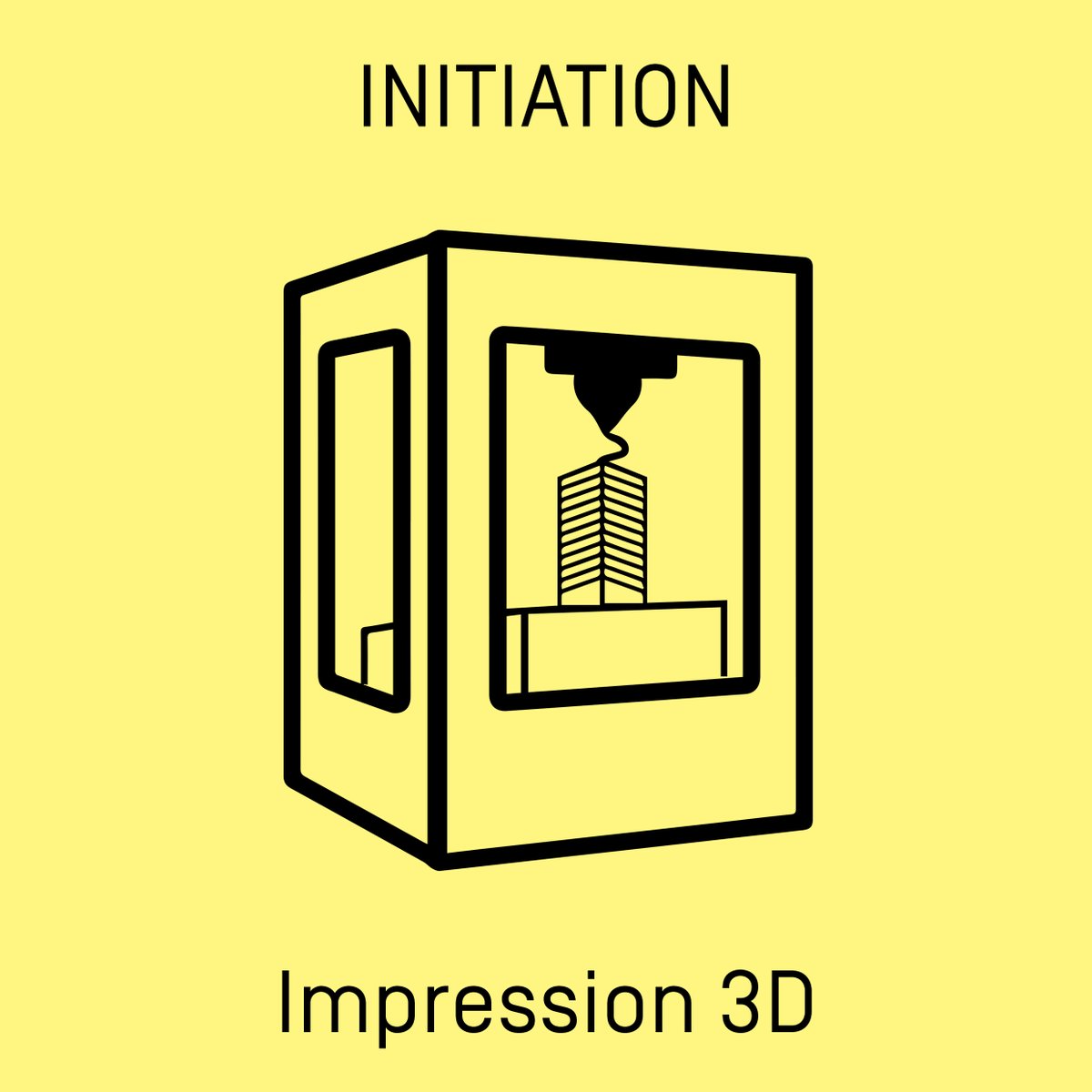 12 avril : initiation impression 3D