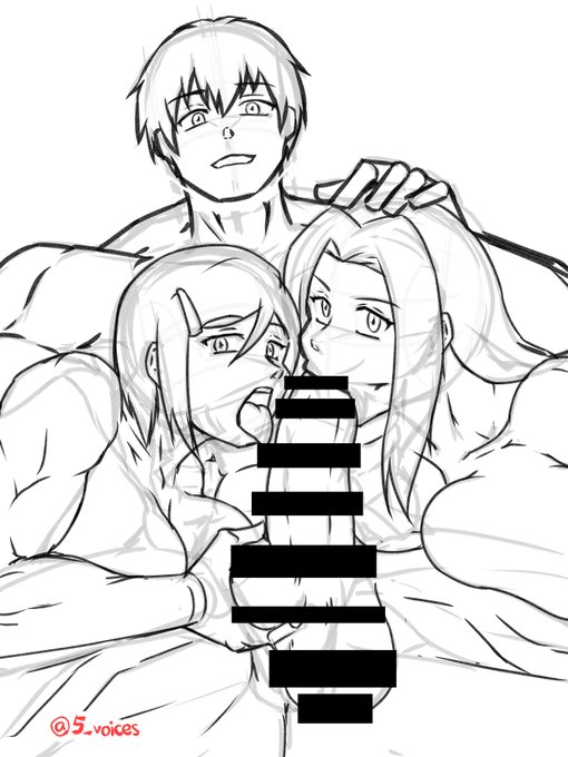 夢中になって描いてたタケルきゅんの腹筋消えちゃうの辛すぎる。 