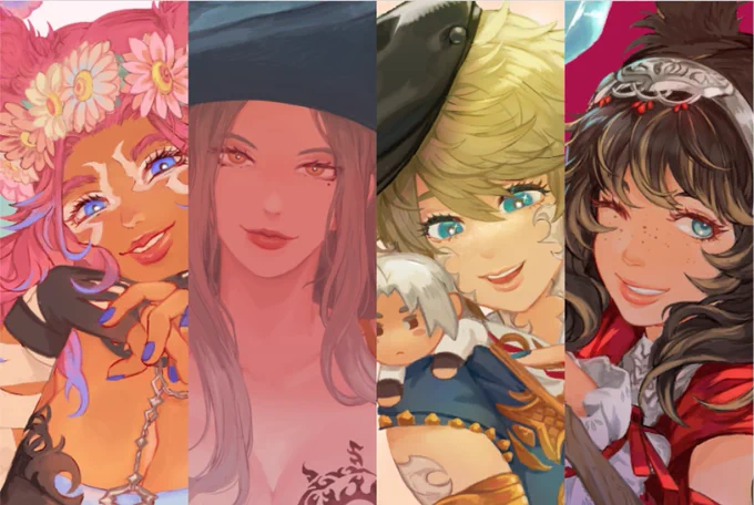 Portrait com submissions open!**Closes 2/17 9PM EST**150 USD per character form in tweet below 