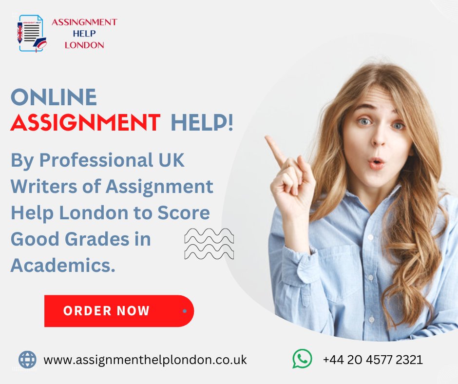 __academichelp's tweet image. Online Assignment Help by Professional UK Writers of AssignmentHelpLondon to Score Good Grades in Academics.
Our Professional Writers are ready to help you out 24/7.
#assignmenthelp
#assignment_help_london
#assignment_help_uk
#uk_assignment_help
#cheapassignmenthelp
#cheapwriter
