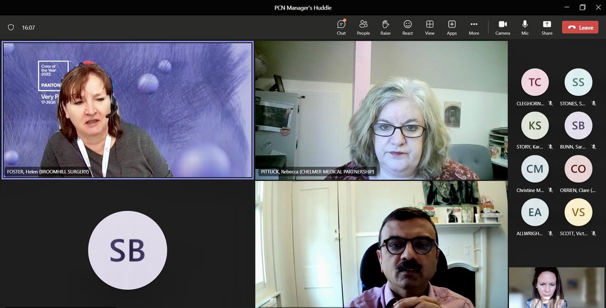 PrimaryCareD's tweet photo. Thanks to all who joined our PCN & Practice Manager's Huddle today! Insightful, engaging & great peer support. ☕️
Join us for our next one in March..!
#PrimaryCare #PracticeManager #PCNManager #Collaboration https://t.co/ZzpyaN3bcC