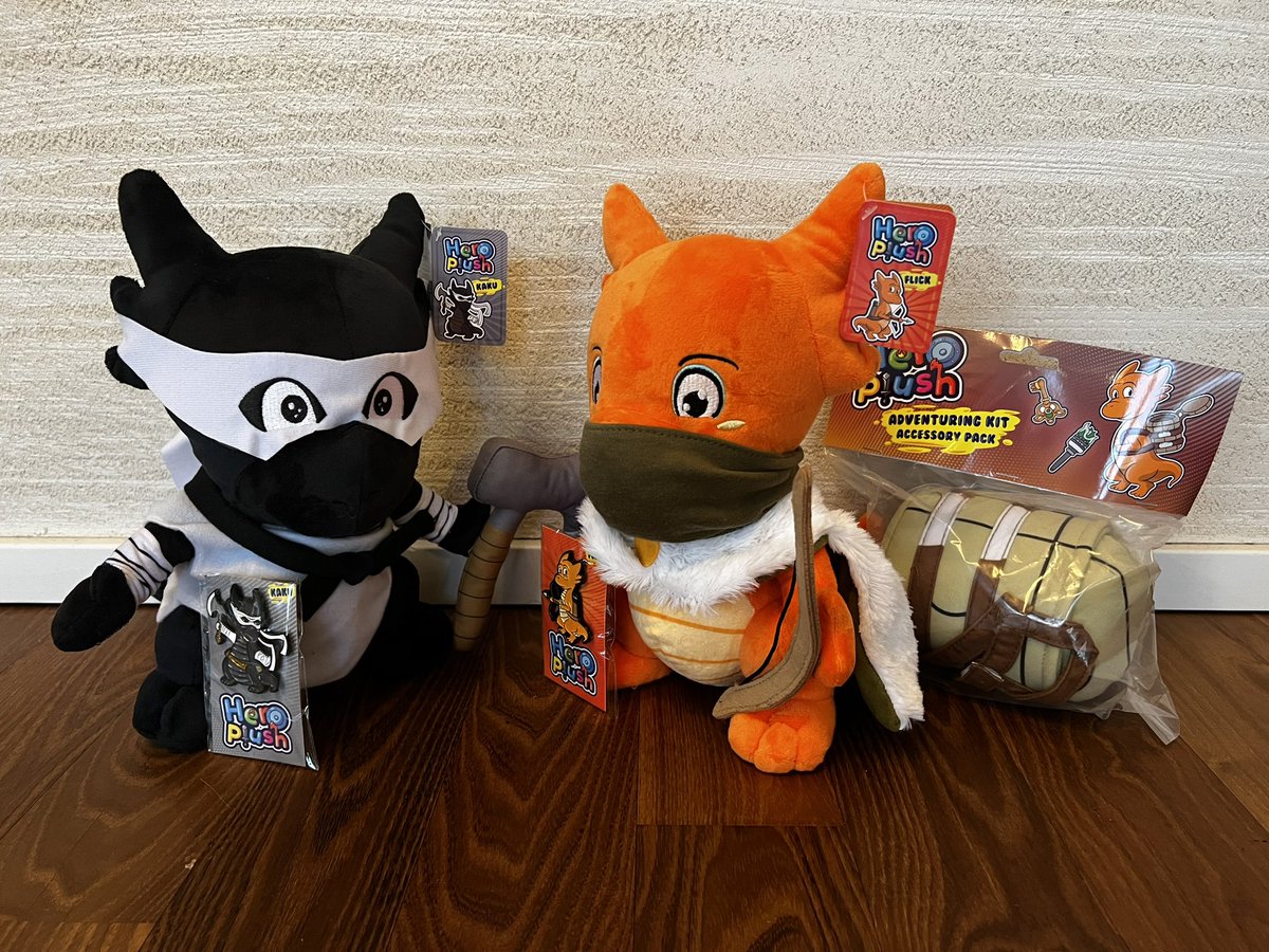 lilTini's tweet image. They just arrived 🥰 @gallantgoblin #koboldplush Aren’t they adorable !?!