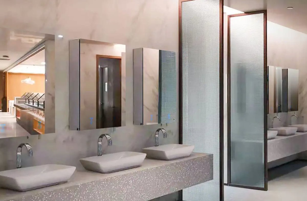 AsiGrp's tweet photo. The ASI Velare™ behind-the-mirror cabinet system provided a sleek design, hands-free soap dispensers, and choice of paper towel dispenser or high-speed hand dryer with HEPA filter for SPDB's HQ in Shenzhen, China.
https://t.co/vamKqylS0C
@mmoserassociate
#Basisofdesign https://t.co/WchfcW2pbg