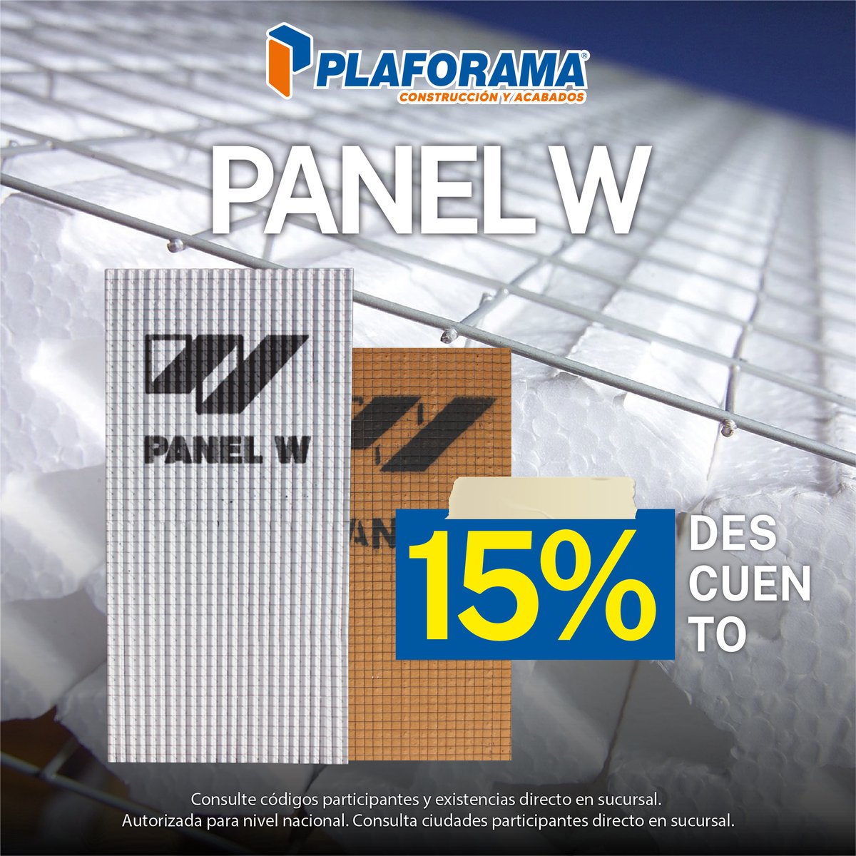 plaforama's tweet photo. #PanelW con 15% de Descuento en sucursales #Plaforama seleccionadas. #CDMX

 Entra y localiza la sucursal más cercana a ti.
🖥▸ https://t.co/LUZZeCzcRe https://t.co/AMrd0BPptq