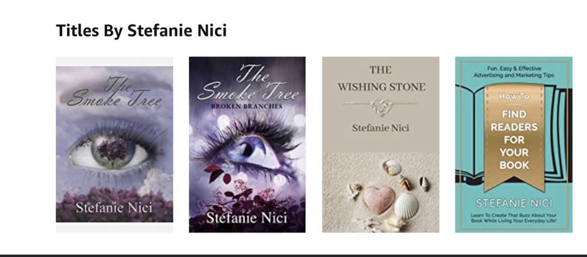 NiciStefanie's tweet photo. Thank you to the readers for reading my books this year! I truly hope you enjoy my stories β₯οΈ
#book #readerscommunity #thesmoketree #thesmoketreebrokenbranches #thewishingstone #Howto #KindleUnlimited https://t.co/I2kIv0gym8
