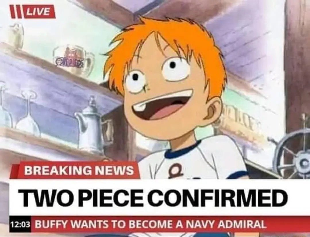 One piece meme in 2023  One piece funny, One piece meme, Memes