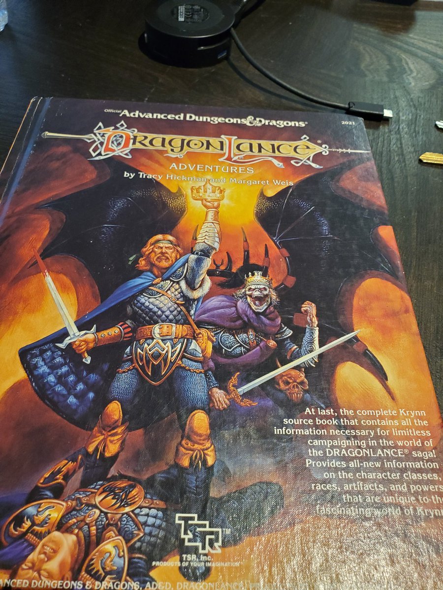 @sgkubrak old school #dragonlance #advanceddungeonsanddragons