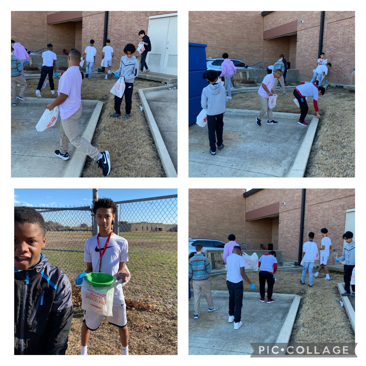 Lakeview LEAP days are the BEST! Building relationships with a litter scavenger hunt. #smallbutmighty #lifeskills <a href="/LakeviewMS/">Lakeview MS</a> <a href="/kimhardin1976/">Kim Hardin</a> <a href="/MelissaMyers011/">Melissa Myers</a>