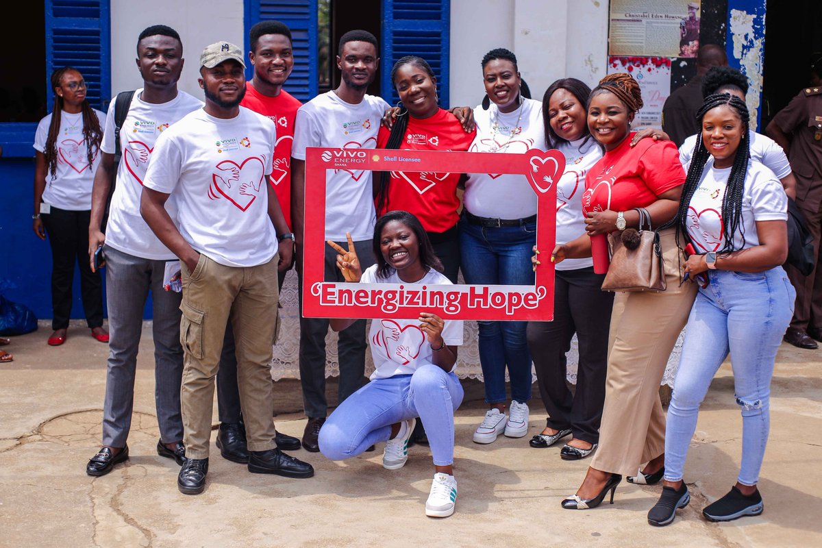 VivoEnergyGhana's tweet photo. We love their slogan! - Boys! We shall rise again!!
Love is contagious and we help spread it.
This is the #VivoWay https://t.co/v3w53kpb6o
