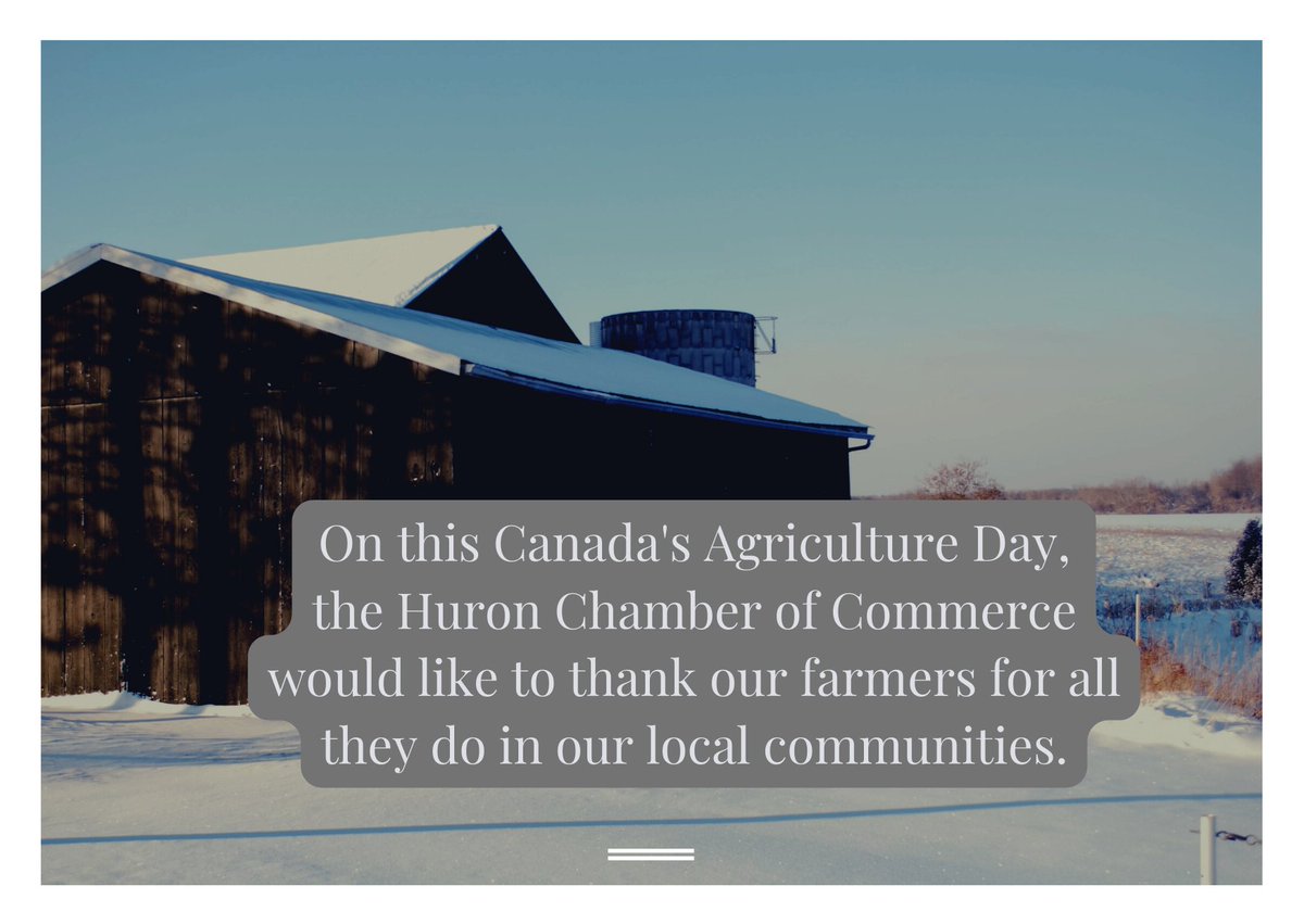 Today, we celebrate #CanadasAgricultureDay to highlight farmers, along with rural life, and everything that goes into producing food &amp; drink that we enjoy. Special thanks to our farming members for all they do. 
Have you thanked a #farmer today?