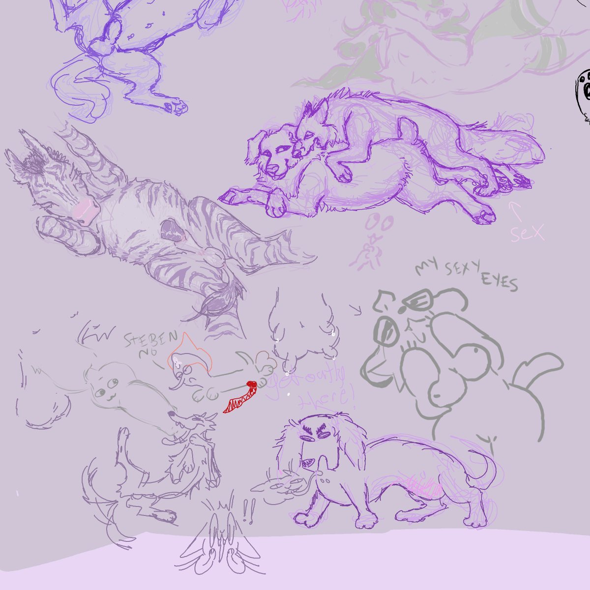 BriarLupine's tweet photo. Final Draw pile from last night's #feralstream

Thank you to everyone who stopped by <3 And thank you to @kingcagna and @faeralperil for joining me in our purple period. https://t.co/MCpATlKcZz