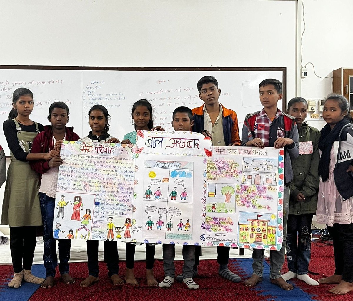 VigyanF's tweet photo. As we have always been striving to provide 'freedom of expression' to the children. In the midst of these efforts,we organized a workshop for children from govt school,in which their capacity was enhanced to present their school related issues through newspaper. @IamSandeepKhare https://t.co/A8ht2onwfD