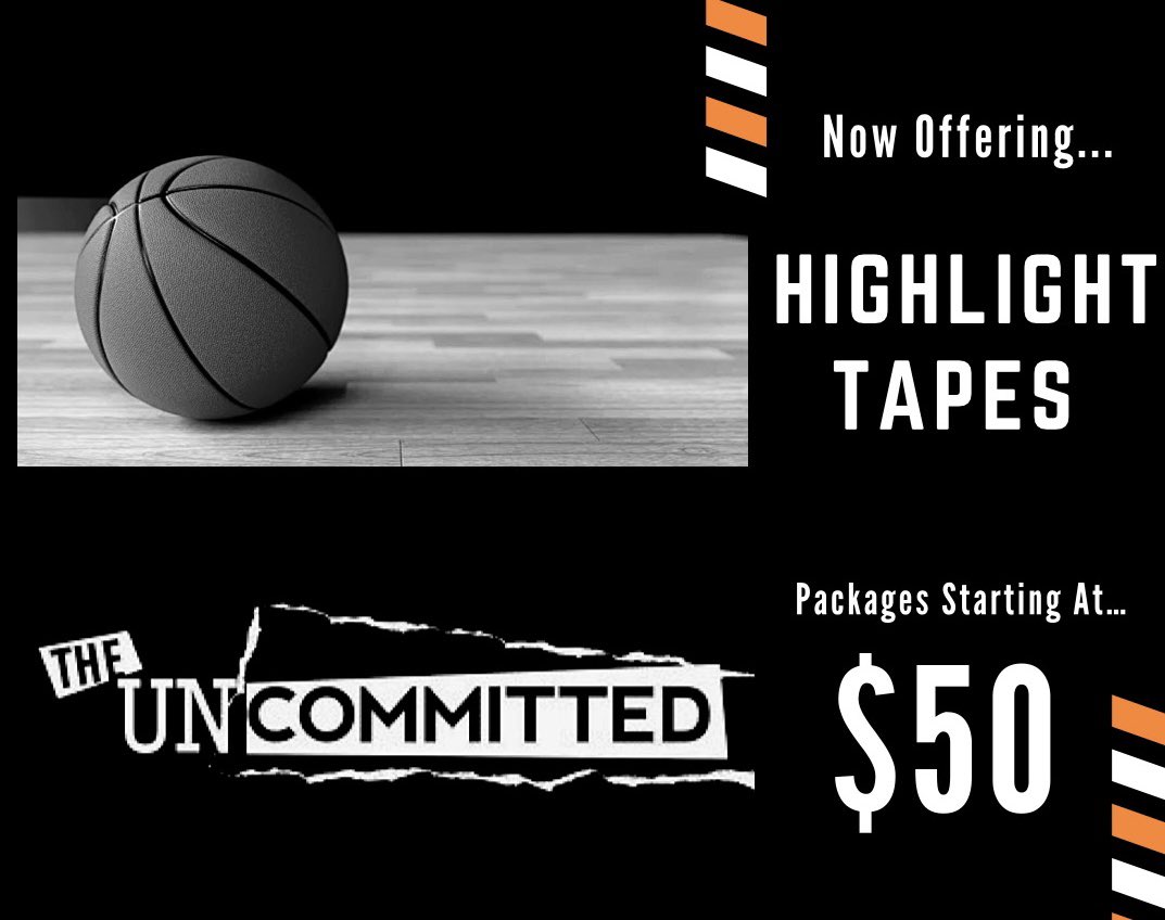 If you need a highlight tape made The Uncommitted is now offering that service!  Synergy only right now! DM us if interested! Retweet to help a student athlete!