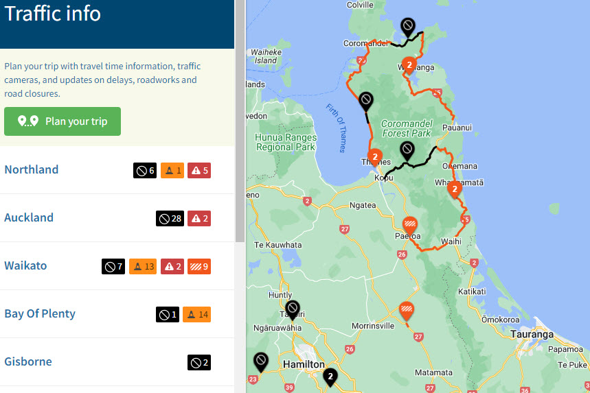 Waka Kotahi NZTA Waikato/BoP on Twitter "WAIKATO/BOP SEVERE WEATHER