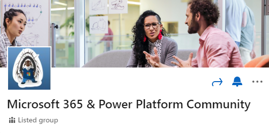 sympmarc's tweet photo. Care a lot about #Microsoft365 and the #PowerPlatform? Join the @m365pnp team at our new 'Microsoft 365 &amp; Power Platform Community' @LinkedIn group: https://t.co/1FzUp0K9Cj https://t.co/77BOJE6z8N