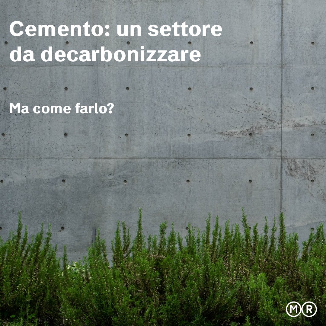 I Criteri Ambientali Minimi spingono i produttori italiani a realizzare #cementi più circolari e a basse emissioni.

📌 Ne parliamo qua: bit.ly/3Ex2PD1
