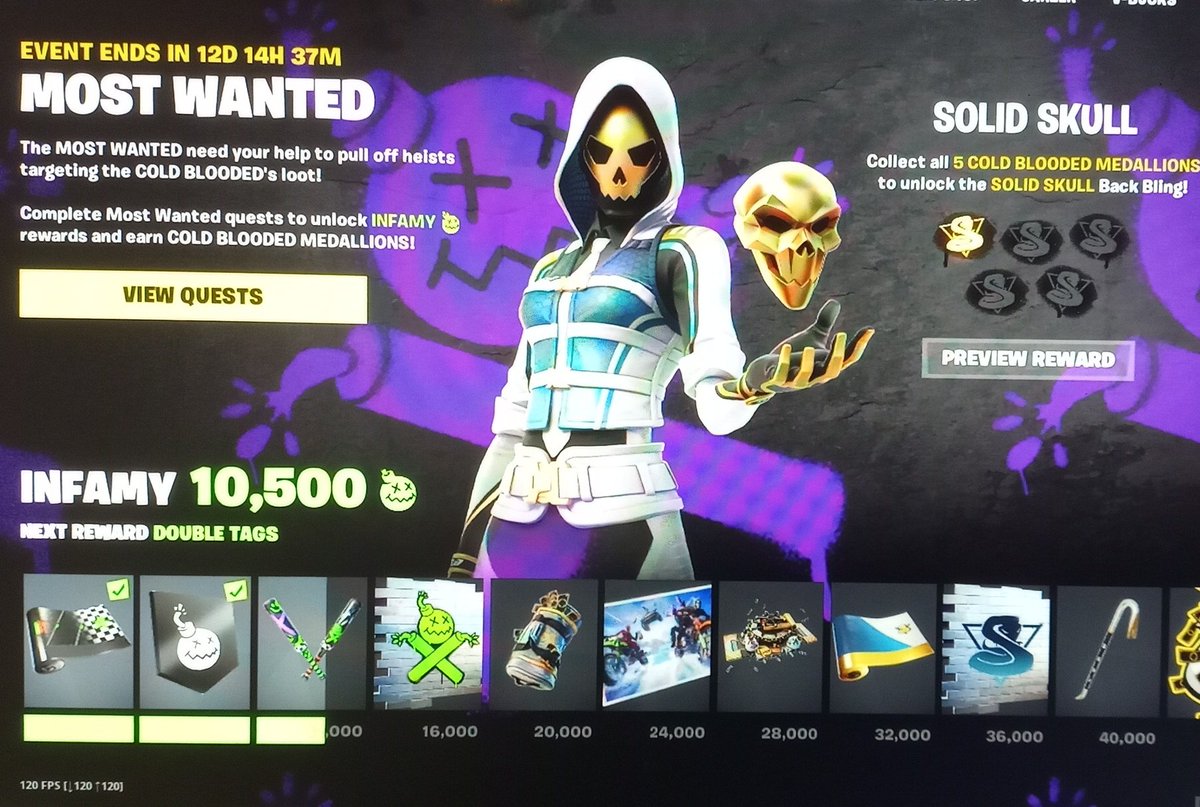 brunoasbryan's tweet photo. Temos que curtir o máximo que pudermos esse evento. Daqui alguns meses estaremos falando: "Que saudades do Evento Most Wanted". 

@Brasil_Fortnite | #FortniteMostWanted https://t.co/KqSe7IKN9U