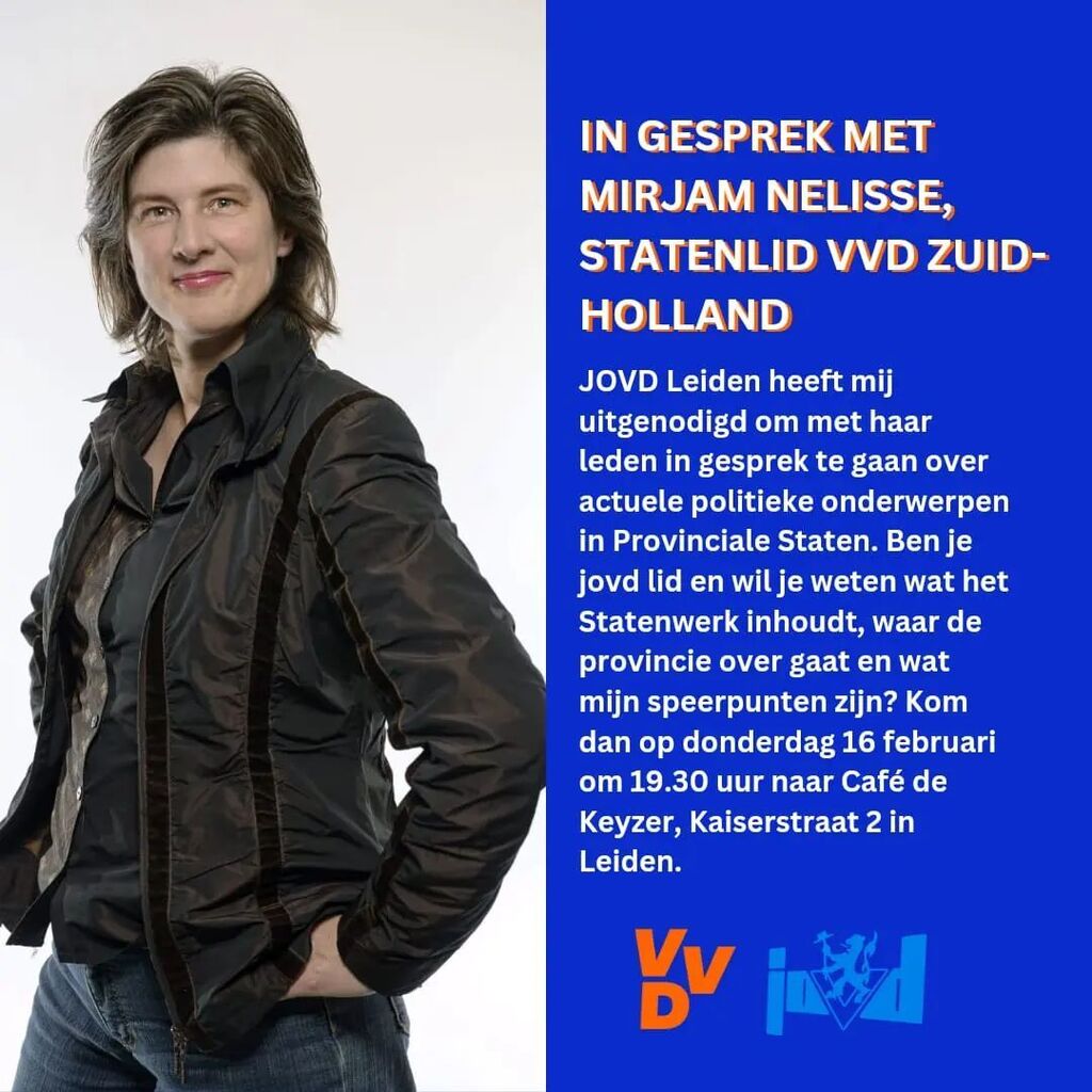 MirjamNelisse's tweet photo. Hi JOVD'er! Meer weten over de Provinciale politiek in Zuid-Holland en over mij? Stel morgen je vragen!
#verkiezingen @VVD @VVDzuidholland @mooizuidholland #provinciehuis #regerenisvooruitzien #FBM #VVD #VVDzuidholland #PS2023 #PS23 #8team #deboerop
#… https://t.co/8aIYUb288b https://t.co/9vNPqDmVpT