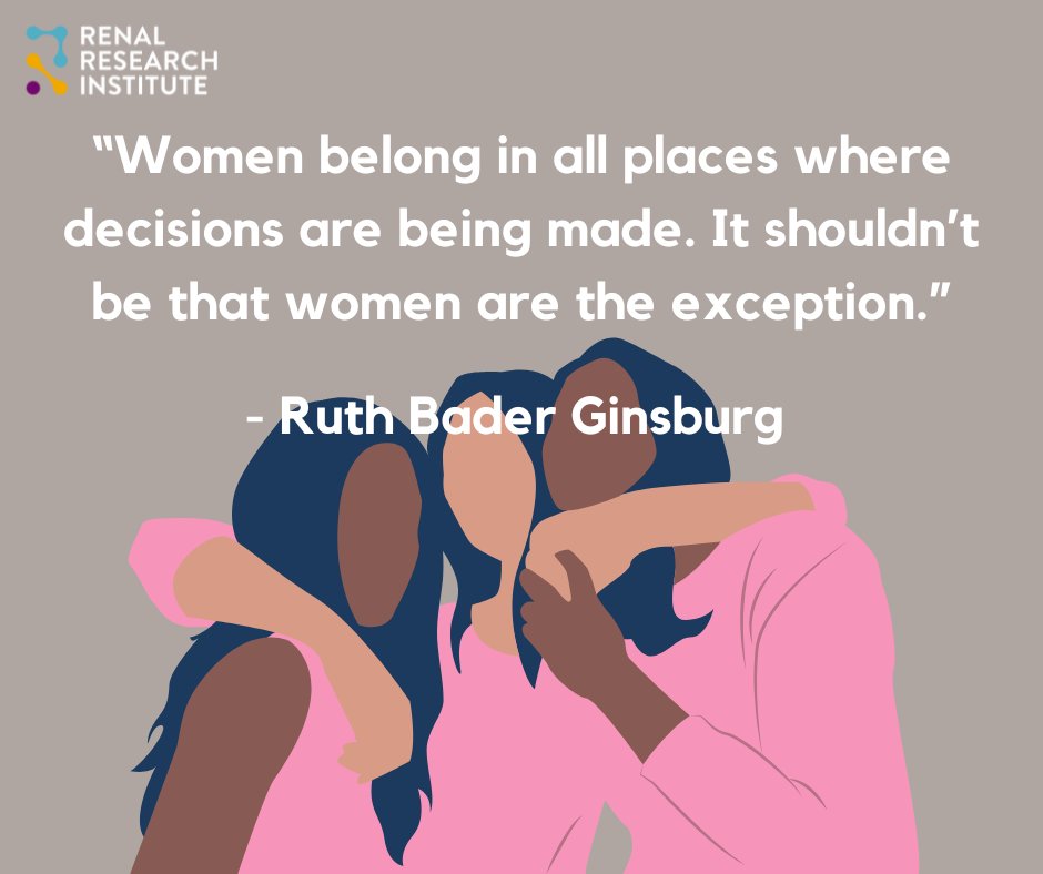 “Women belong in all places where decisions are being made. It shouldn’t be that women are the exception.” - Ruth Bader Ginsburg Celebrating #WomensHistoryMonth