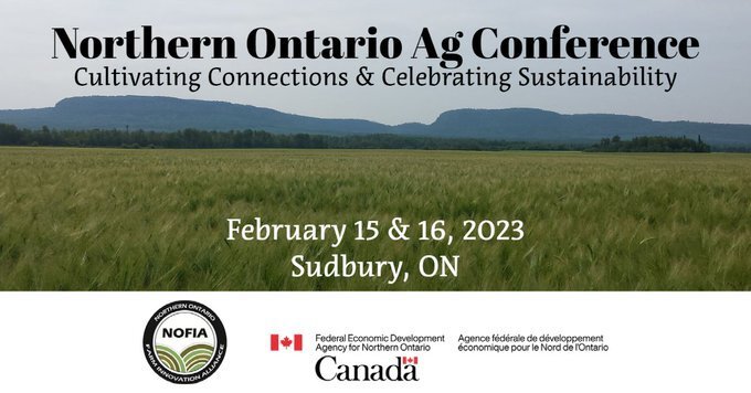 AgricultureON's tweet photo. Join us in person at the Northern Ontario Ag conference on February 15-16! Network with industry stakeholders and learn from diverse speakers about opportunities in Northern agriculture. Learn more: https://t.co/2VgTGF4TyX #FarmNorth #NorthONAg #NOAC23 @NOFIA_Agri https://t.co/g7lVKRadmi