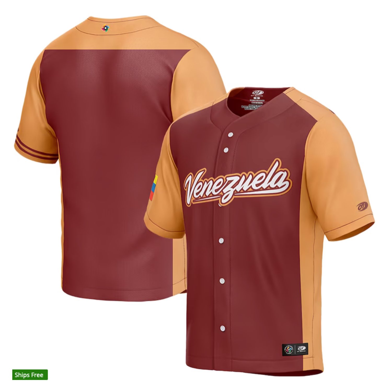 Shawn Spradling on X: The official Venezuela 2023 WBC Replica