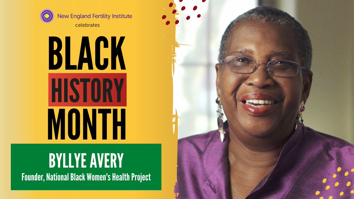 Byllye Avery is the founder of the National Black Women's Health Project, the first national organization to specialize in black women's reproductive health issues. She is also one of the
founders of #AfricanAmerican Women for Reproductive Freedom. #BlackHistoryMonth